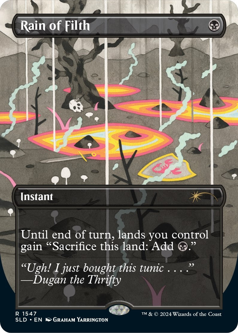 Image for Rain of Filth (1547) (SLD) - Magic: The Gathering