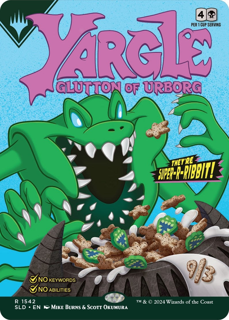Image for Yargle, Glutton of Urborg (1542) (SLD) - Magic: The Gathering