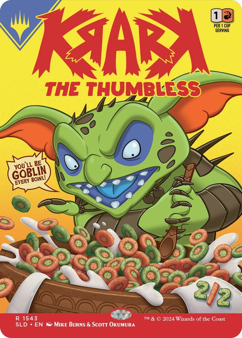 Image for Krark, the Thumbless (1543) (SLD) - Magic: The Gathering