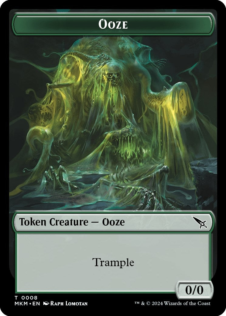 Image for Ooze Token (8) (MKM) - Magic: The Gathering