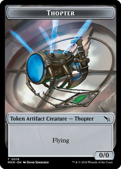 Thopter Token (0019) (19) (MKM)