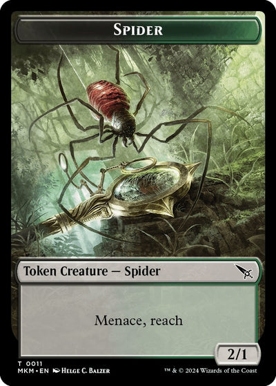 Spider Token (11) (MKM)
