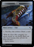 Image for Clue (0015) // A 0042 Double-Sided Token (15 // 42) (MKM) - Magic: The Gathering