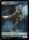 Image for Detective // Dog Double-Sided Token (10 // 1) (MKM) - Magic: The Gathering