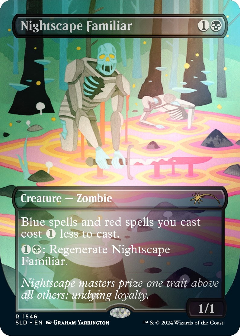 Image for Nightscape Familiar (Rainbow Foil) (1546) (SLD) - Magic: The Gathering