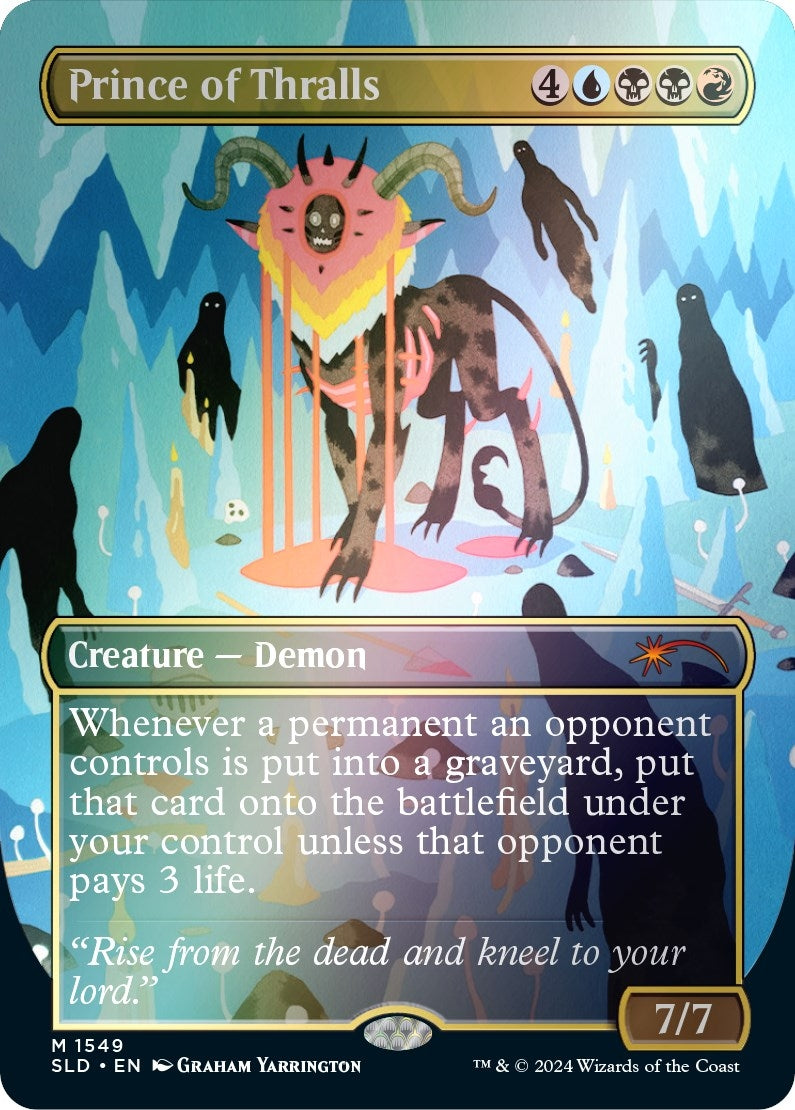Image for Prince of Thralls (Rainbow Foil) (1549) (SLD) - Magic: The Gathering