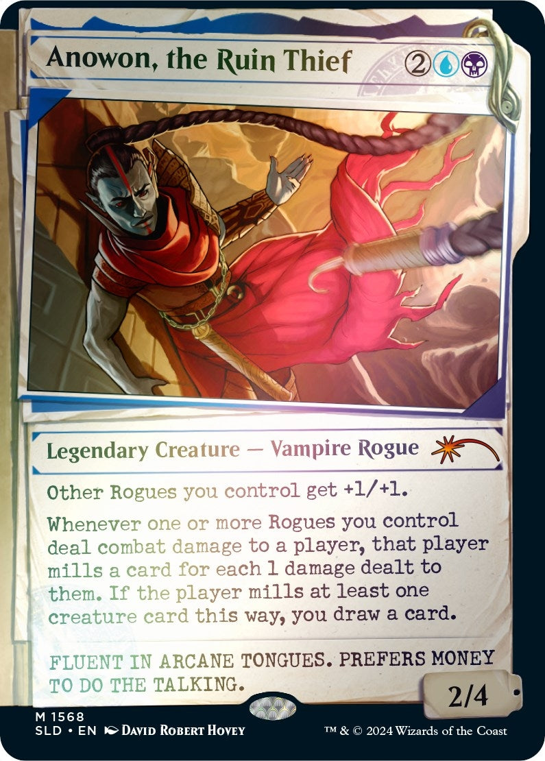 Image for Anowon, the Ruin Thief (Rainbow Foil) (1568) (SLD) - Magic: The Gathering