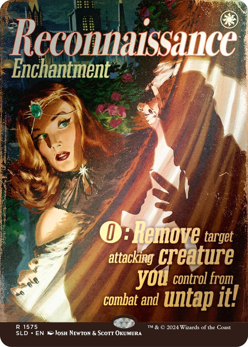 Image for Reconnaissance (Rainbow Foil) (1575) (SLD) - Magic: The Gathering
