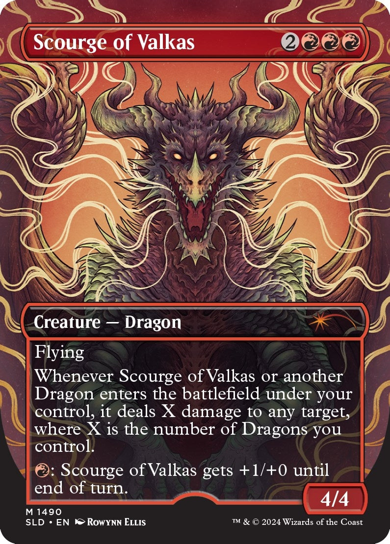 Image for Scourge of Valkas (1490) (SLD) - Magic: The Gathering