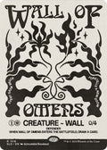 Image for Wall of Omens (1518) (SLD) - Magic: The Gathering