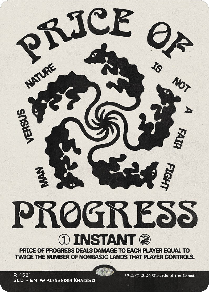 Image for Price of Progress (1521) (SLD) - Magic: The Gathering