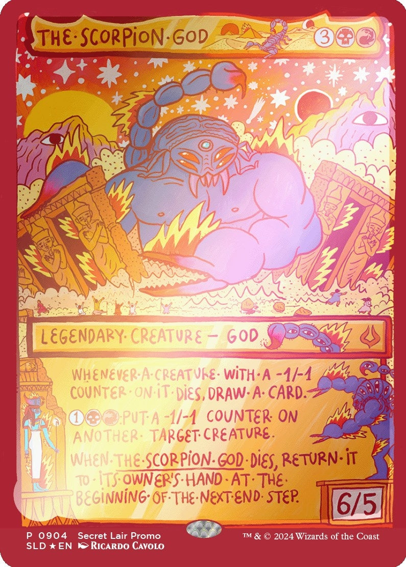 Image for The Scorpion God (904) (SLD) - Magic: The Gathering