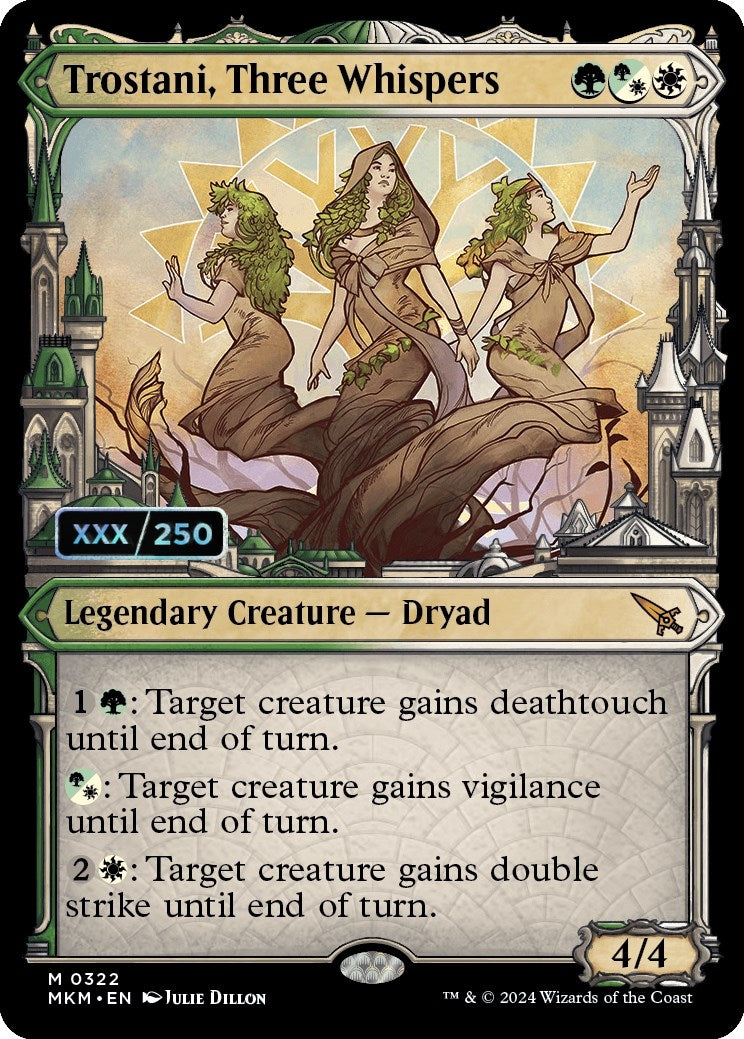 Image for Trostani, Three Whispers (Serial Numbered) (322) (MKM) - Magic: The Gathering