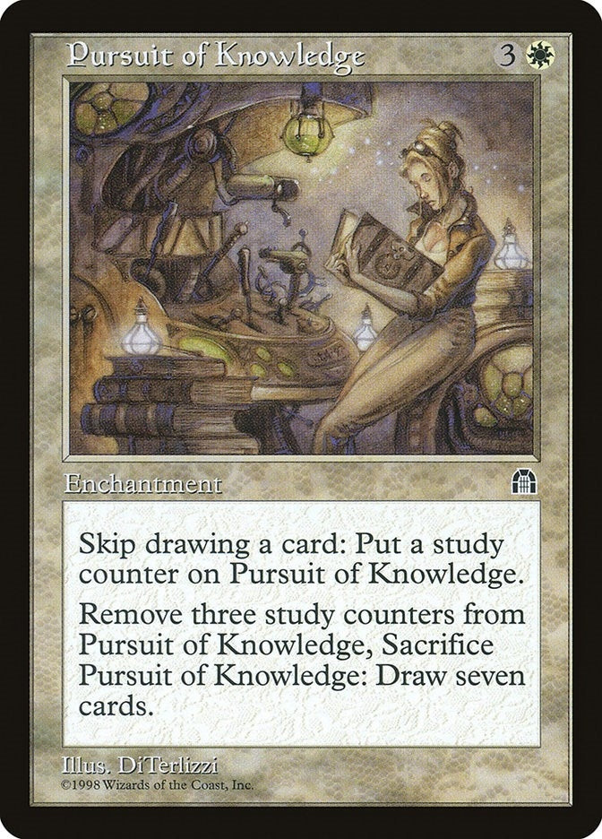 Image for Pursuit of Knowledge (STH) - Magic: The Gathering