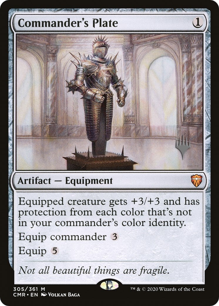 Image for Commander's Plate (305) (PPMKM) - Magic: The Gathering