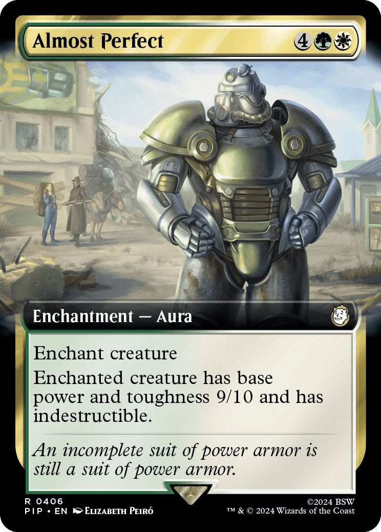 Image for Almost Perfect (Extended Art) (406) (PIP) - Magic: The Gathering