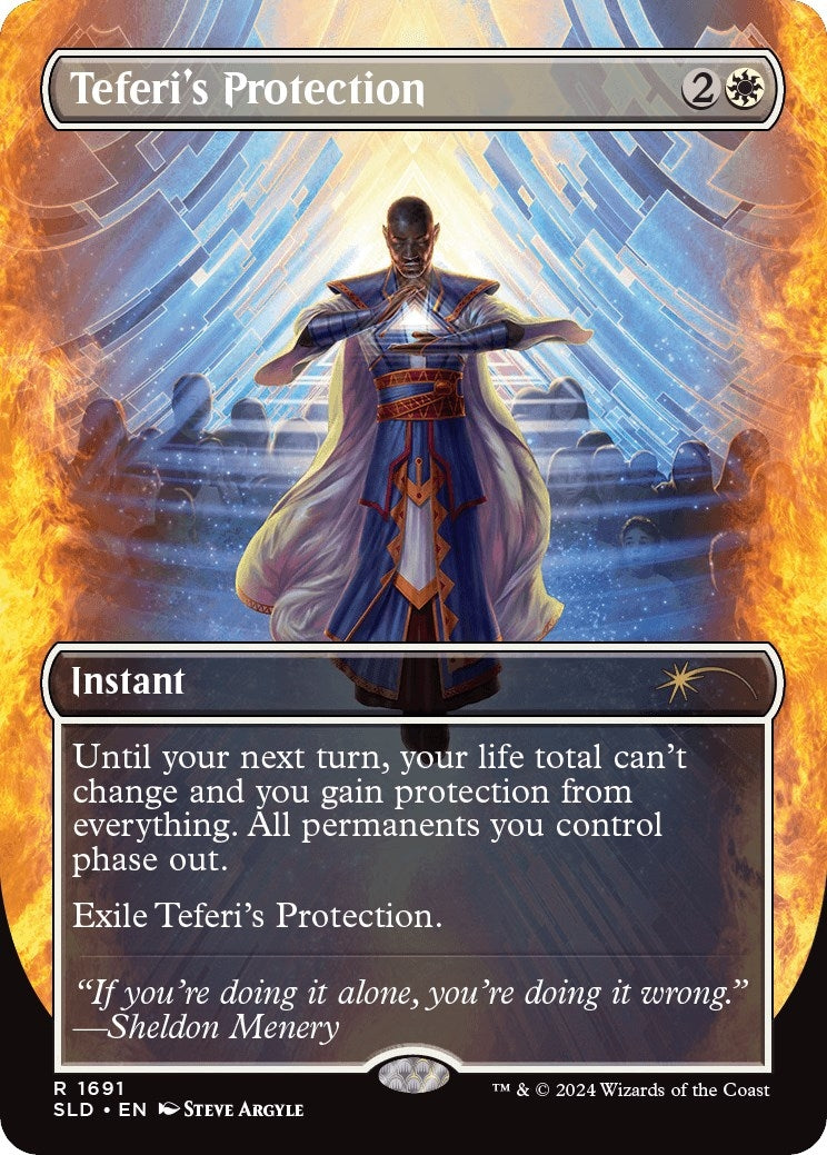 Image for Teferi's Protection (1691) (1691) (SLD) - Magic: The Gathering