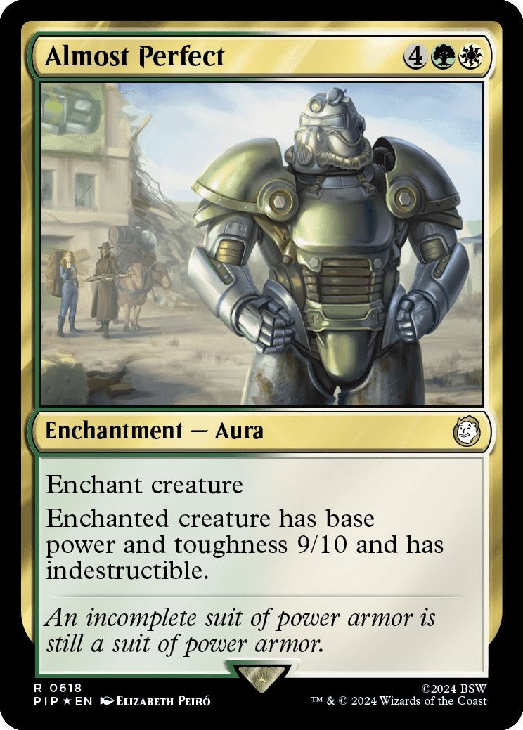 Image for Almost Perfect (Surge Foil) (618) (PIP) - Magic: The Gathering