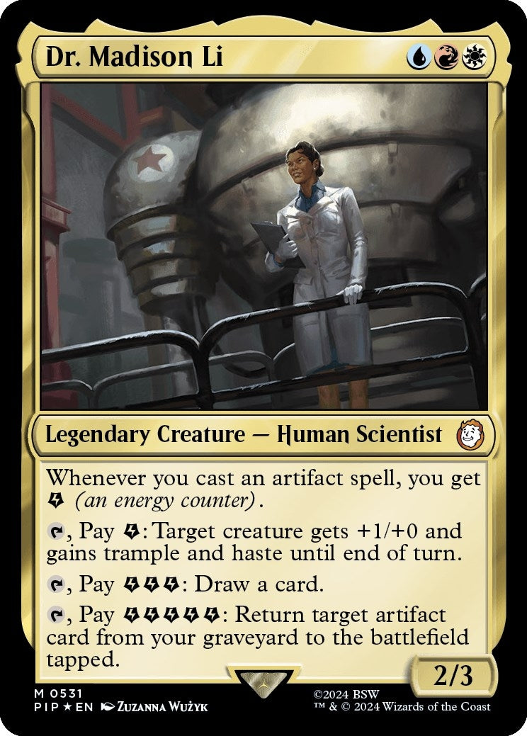 Image for Dr. Madison Li (Surge Foil) (531) (PIP) - Magic: The Gathering