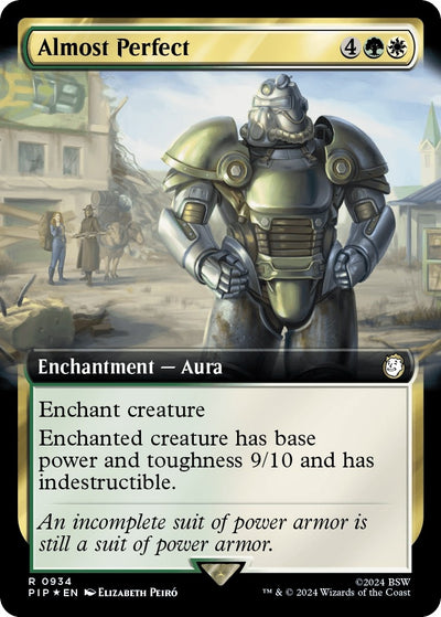 Almost Perfect (Extended Art) (Surge Foil) (934) (PIP)
