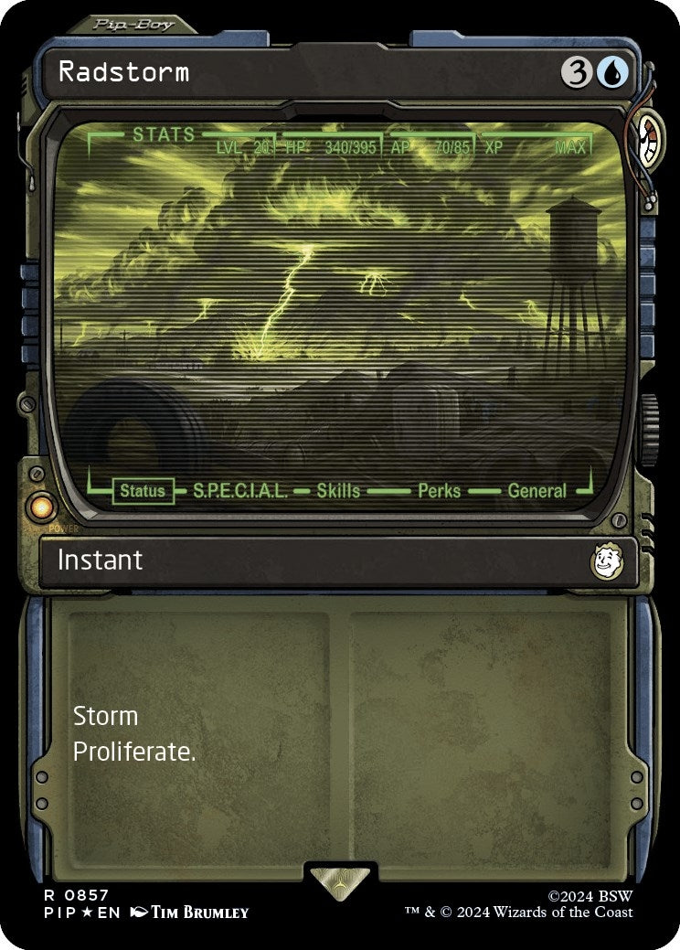 Image for Radstorm (Showcase) (Surge Foil) (857) (PIP) - Magic: The Gathering