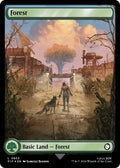 Image for Forest (0853) (Surge Foil) (853) (PIP) - Magic: The Gathering