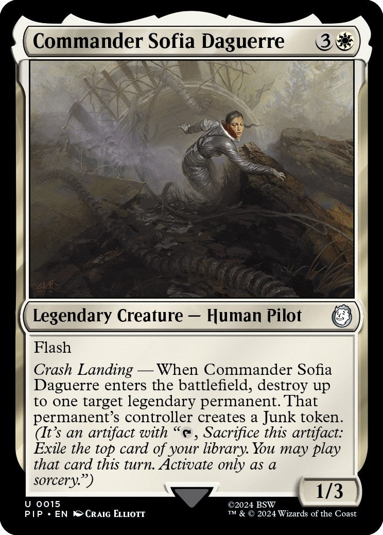 Image for Commander Sofia Daguerre (15) (PIP) - Magic: The Gathering