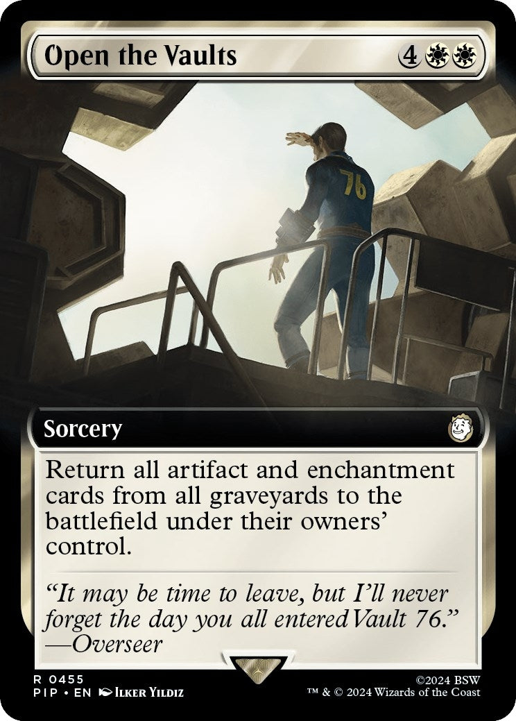 Image for Open the Vaults (Extended Art) (455) (PIP) - Magic: The Gathering