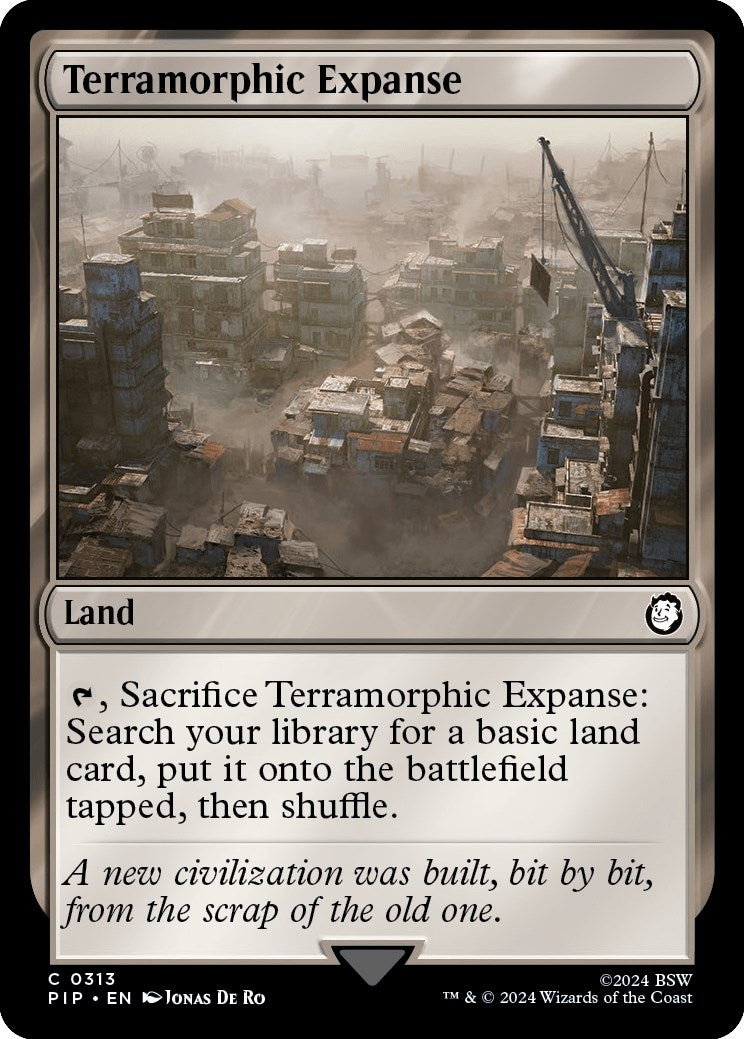 Image for Terramorphic Expanse (313) (PIP) - Magic: The Gathering