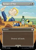 Image for Ravages of War (Borderless) (Surge Foil) (882) (PIP) - Magic: The Gathering