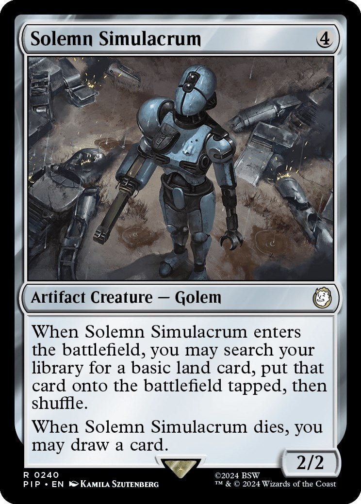 Image for Solemn Simulacrum (240) (PIP) - Magic: The Gathering