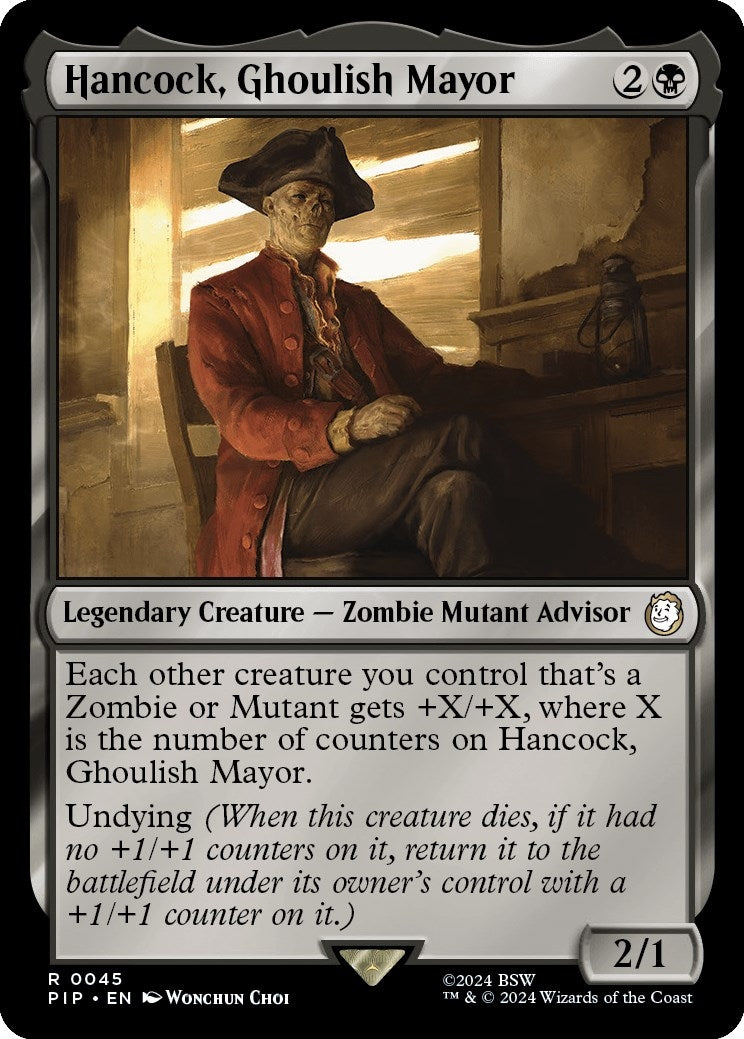 Image for Hancock, Ghoulish Mayor (45) (PIP) - Magic: The Gathering