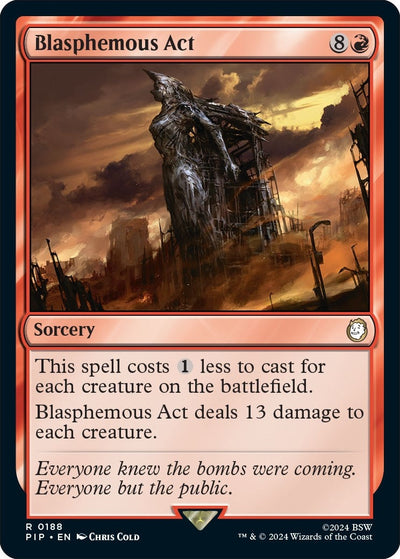 Blasphemous Act (188) (PIP)