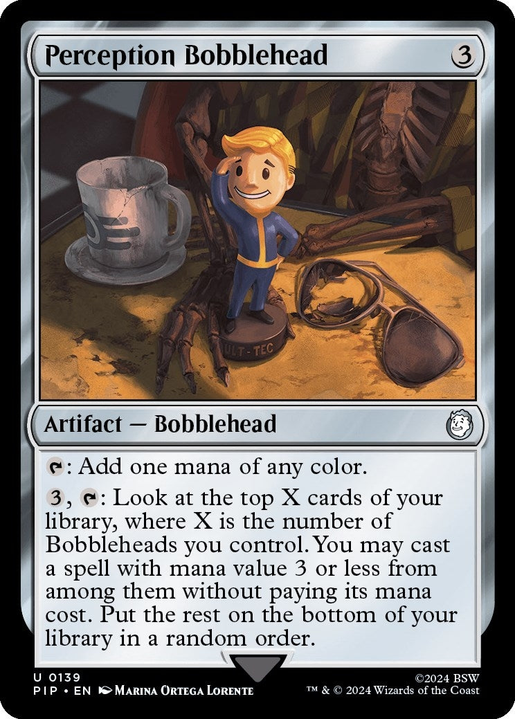 Image for Perception Bobblehead (139) (PIP) - Magic: The Gathering