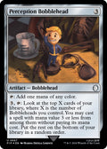 Image for Perception Bobblehead (Surge Foil) (667) (PIP) - Magic: The Gathering
