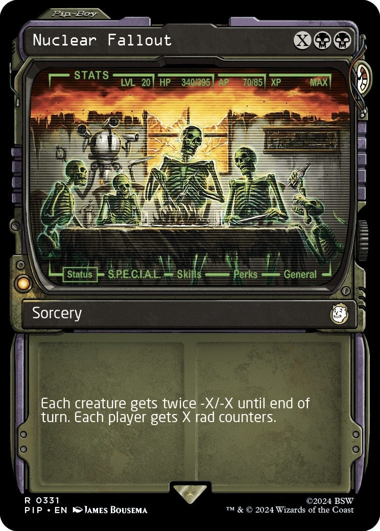 Image for Nuclear Fallout (Showcase) (331) (PIP) - Magic: The Gathering