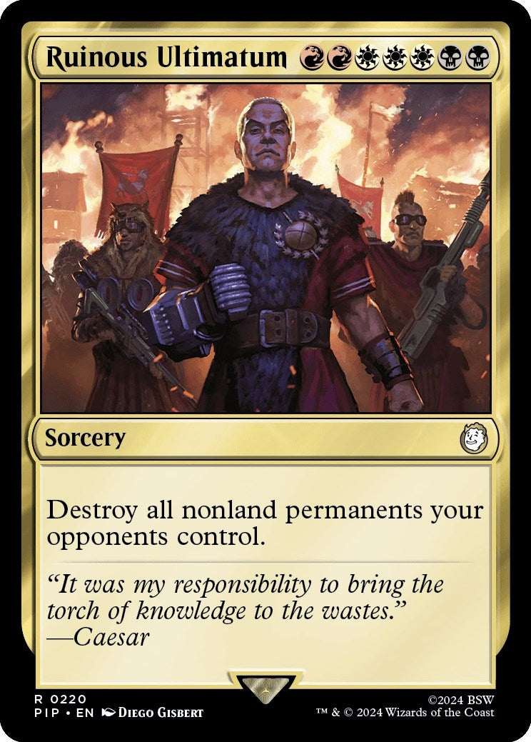 Image for Ruinous Ultimatum (220) (PIP) - Magic: The Gathering