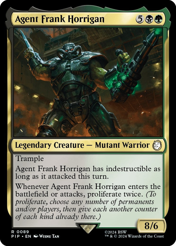 Image for Agent Frank Horrigan (89) (PIP) - Magic: The Gathering