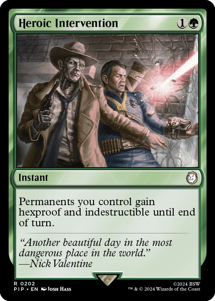 Image for Heroic Intervention (202) (PIP) - Magic: The Gathering