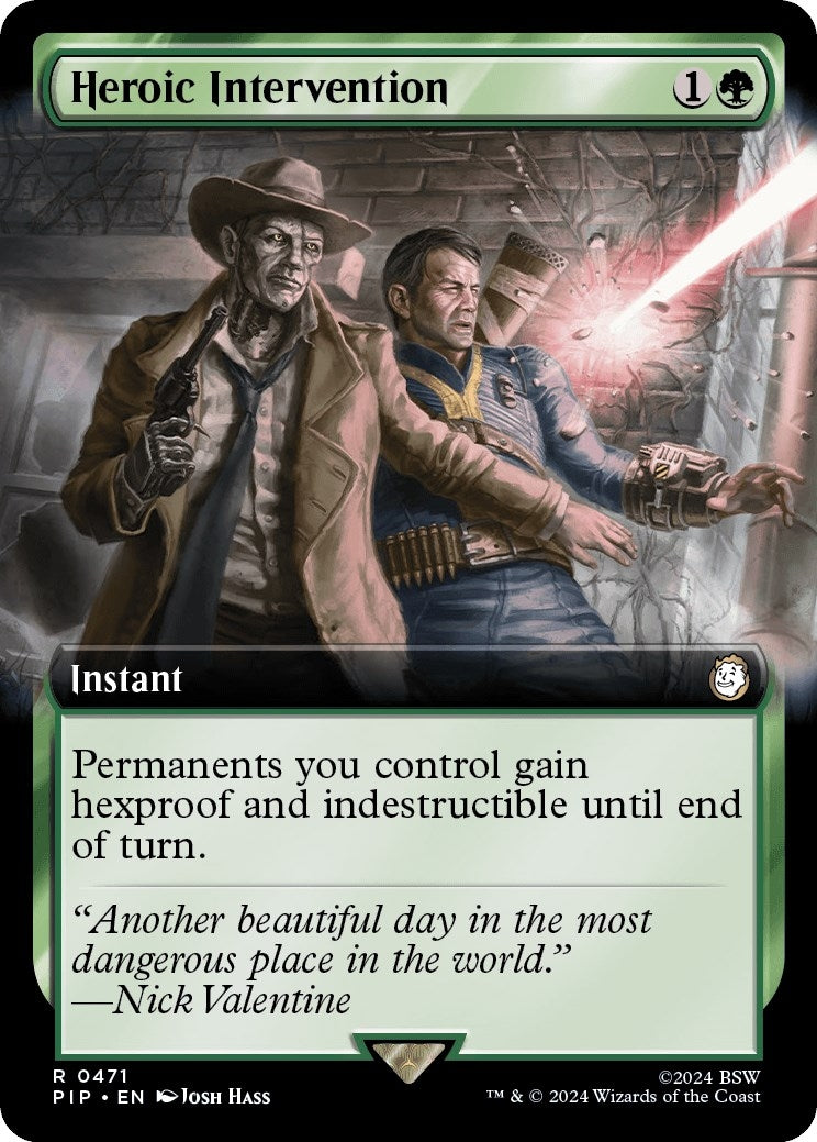 Image for Heroic Intervention (Extended Art) (471) (PIP) - Magic: The Gathering