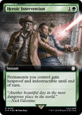 Image for Heroic Intervention (Extended Art) (Surge Foil) (999) (PIP) - Magic: The Gathering