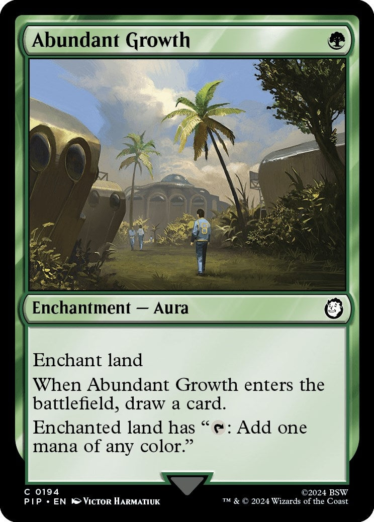 Image for Abundant Growth (194) (PIP) - Magic: The Gathering