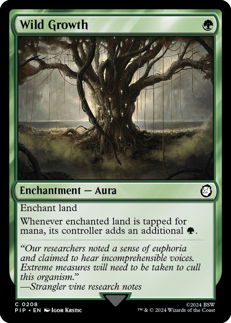 Image for Wild Growth (208) (PIP) - Magic: The Gathering