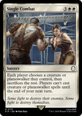 Image for Single Combat (172) (PIP) - Magic: The Gathering