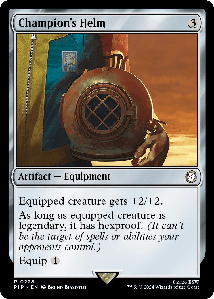 Image for Champion's Helm (228) (PIP) - Magic: The Gathering