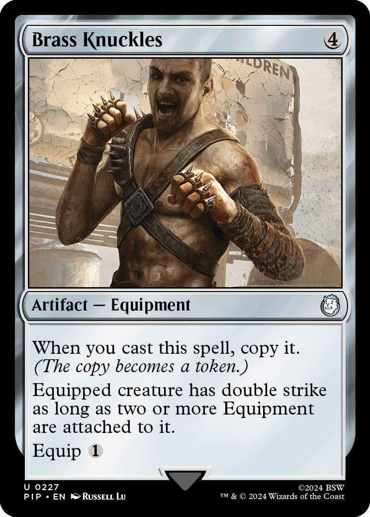 Image for Brass Knuckles (227) (PIP) - Magic: The Gathering