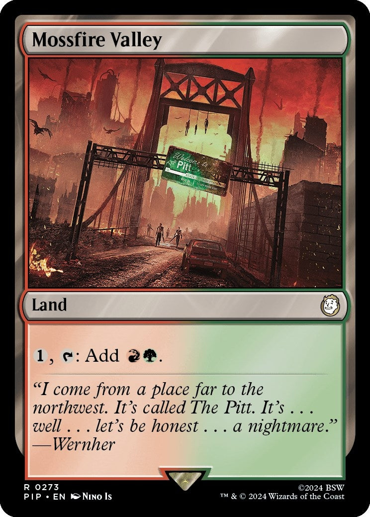 Image for Mossfire Valley (273) (PIP) - Magic: The Gathering