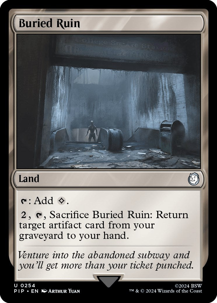 Image for Buried Ruin (254) (PIP) - Magic: The Gathering