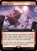 Image for Chaos Warp (Extended Art) (Surge Foil) (994) (PIP) - Magic: The Gathering