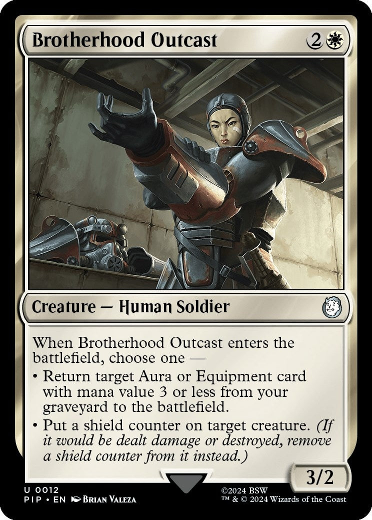 Image for Brotherhood Outcast (12) (PIP) - Magic: The Gathering